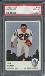 1961 FLEER 164 JIM SEARS  PSA NM-MT 8