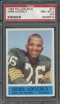 1964 PHILADELPHIA 71 HERB ADDERLY  PSA NM-MT+ 8.5