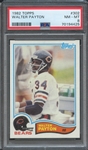 1982 TOPPS 302 WALTER PAYTON  PSA NM-MT 8