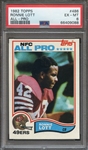 1982 TOPPS 486 RONNIE LOTT ALL-PRO PSA EX-MT 6