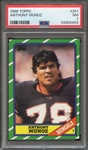 1986 TOPPS 261 ANTHONY MUNOZ  PSA NM 7