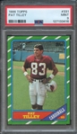 1986 TOPPS 331 PAT TILLEY  PSA MINT 9
