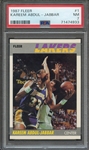 1987 FLEER 1 KAREEM ABDUL-JABBAR  PSA NM 7