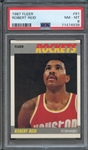 1987 FLEER 91 ROBERT REID  PSA NM-MT 8