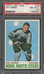 1970 O-PEE-CHEE 166 TED HARRIS  PSA NM-MT+ 8.5