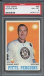 1970 TOPPS 89 DUANE RUPP  PSA NM-MT 8