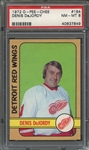 1972 O-PEE-CHEE 184 DENIS DeJORDY  PSA NM-MT 8