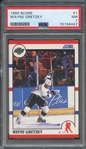 1990 SCORE 1 WAYNE GRETZKY  PSA NM 7