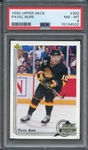 1992 UPPER DECK 362 PAVEL BURE  PSA NM-MT 8