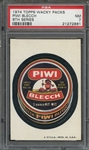1974 TOPPS WACKY PACKS 6TH SERIES  PIWI BLECCH 6TH SERIES PSA NM 7