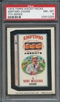 1974 TOPPS WACKY PACKS 7TH SERIES  EMPTIMO CIGARS 7TH SERIES PSA NM-MT 8
