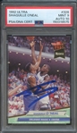 1992 ULTRA 328 SIGNED SHAQUILLE ONEAL PSA MINT 9 PSA/DNA AUTO 10