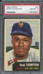 1953 TOPPS 20 HANK THOMPSON PSA NM-MT 8