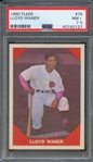 1960 FLEER 78 LLOYD WANER PSA NM+ 7.5