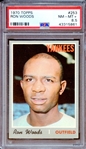 1970 TOPPS 253 RON WOODS PSA NM-MT+ 8.5