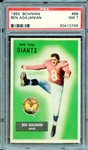 1955 BOWMAN 68 BEN AGAJANIAN PSA NM 7