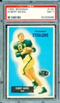 1955 BOWMAN 124 ELBERT NICKEL PSA NM 7