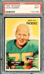 1955 BOWMAN 131 DAVE HANNER PSA NM 7