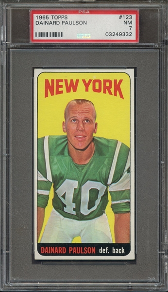 1965 TOPPS 115 GENE HEETER PSA NM 7