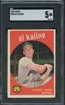 1959 TOPPS 360 AL KALINE SGC EX 5