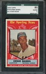 1959 TOPPS 559 ERNIE BANKS ALL STAR SGC EX/MT 80 / 6