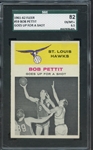 1961 FLEER 59 BOB PETTIT IN ACTION SGC EX/MT+ 82 / 6.5