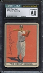 1941 PLAY BALL 7 SIGNED HARRY DANNING CGC AUTHENTIC JSA AUTO 9