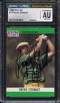 1990 PRO SET 1 SIGNED PAYNE STEWART CGC AUTHENTIC JSA AUTO 9