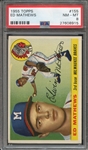 1955 TOPPS 155 ED MATHEWS PSA NM-MT 8