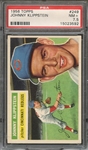 1956 TOPPS 249 JOHNNY KLIPPSTEIN PSA NM+ 7.5