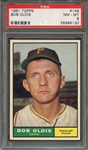 1961 TOPPS 149 BOB OLDIS PSA NM-MT 8
