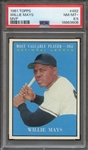 1961 TOPPS 482 WILLIE MAYS MVP PSA NM-MT+ 8.5
