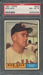 1961 TOPPS 532 BOB HALE PSA NM-MT 8
