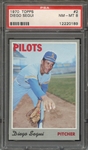 1970 TOPPS 2 DIEGO SEGUI PSA NM-MT 8