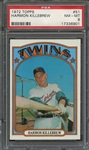 1972 TOPPS 51 HARMON KILLEBREW PSA NM-MT 8