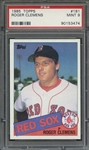 1985 TOPPS 181 ROGER CLEMENS PSA MINT 9