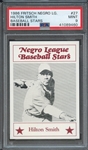 1986 FRITSCH NEGRO LEAGUE BASEBALL STARS 27 HILTON SMITH BASEBALL STARS PSA MINT 9