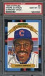 1988 DONRUSS 9 ANDRE DAWSON DIAMOND KINGS PSA GEM MT 10