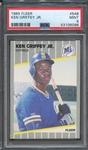 1989 FLEER 548 KEN GRIFFEY JR. PSA MINT 9