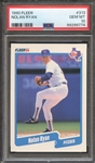 1990 FLEER 313 NOLAN RYAN PSA GEM MT 10