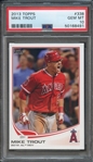 2013 TOPPS 338 MIKE TROUT PSA GEM MT 10
