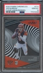 2020 PANINI CHRONICLES CLEAR VISION ROOKIES CV1 JOE BURROW CLEAR VISION ROOKIES PSA GEM MT 10