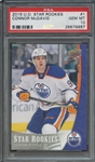 2015 UPPER DECK STAR ROOKIES 1 CONNOR McDAVID PSA GEM MT 10