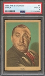 1959 THE 3 STOOGES 1 CURLY PSA VG-EX 4