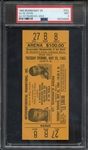1965 BOXING-FULL FULL ALI VS. LISTON: GOLD MUHAMMAD ALI 1ST ROUND KO PSA MINT 9