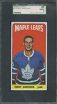 1964 TOPPS 6 TERRY SAWCHUK SGC NM/MT 88 / 8