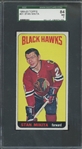 1964 TOPPS 31 STAN MIKITA SGC NM 84 / 7