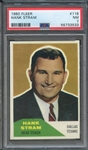 1960 FLEER 116 HANK STRAM PSA NM 7