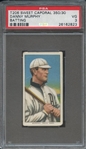 1909-11 T206 SWEET CAPORAL 350/30 DANNY MURPHY BATTING PSA VG 3