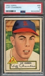 1952 TOPPS 68 CLIFF CHAMBERS PSA VG 3